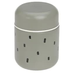 Lässig Food Jar Medium Happy Prints light olive