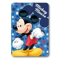 Faro Dětská fleecová deka Polar Mickey Mouse 100x140 cm modrá