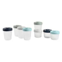 Beaba Sada kelímků na jídlo 4x 150ml / 4x 250ml