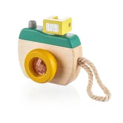 ZOPA Dřevěný fotoaparát - Green