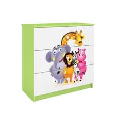 Kocot kids Komoda Babydreams 80 cm ZOO zelená