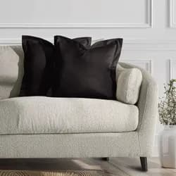 Restilo Povlaky na polštáře AmeliaHome Velvet Side černé, velikost 45x45