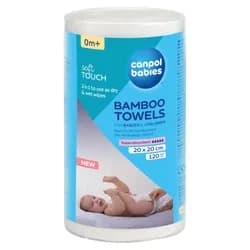 Canpol babies Jednorázové bambusové ručníky 120 ks