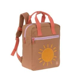 Lässig Green Label Little One & Me Square Backpack Small Gots caramel