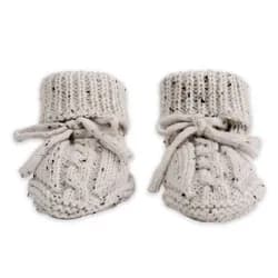 LODGER Capáčky Knit Cable Ground vel. 0 - 6 měsíců