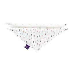 TRÄUMELAND Bandana Bib 2 ks Dreiecke bunt & Sternchen Beige