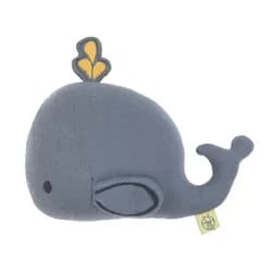 Lässig Knitted Toy with Rattle/Crackle Little Water whale