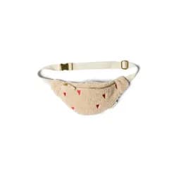 Studio Noos Teddy Hearts Mini FANNY kabelka Ecru Hearts
