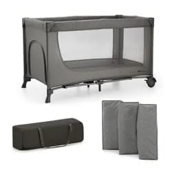 Kinderkraft Postýlka cestovní Joy 2 - Dark grey