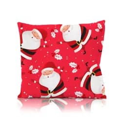 Faro Vánoční povlak na polštář Holly Jolly 002 45x45 cm červený