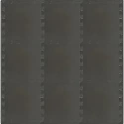 Rialto Baby Hrací podložka puzzle s okrajem Cool Gray 92x92 cm