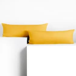 Restilo Povlaky na polštáře DecoKing Amber I oranžové, velikost 40x200*2