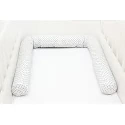 Scamp mantinel do postýlky válec (PickGrey) - 150 cm