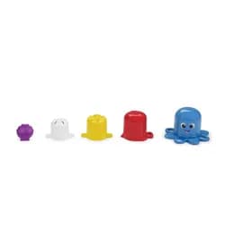 Baby Einstein Pohárky stohovací Opus's Stack & Stream™ sada 5 ks 3m+
