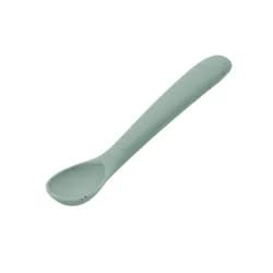 KikkaBoo Lžička Platinum Silicone Sage