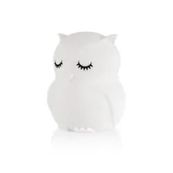 ZOPA Silikonová LED noční lampička vel. M - Owl