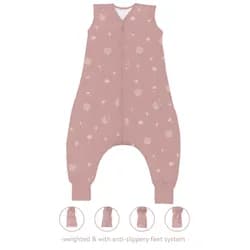 Fillikid Dětský overal na spaní dandelion pink vel. 80