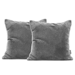 Restilo Povlaky na polštáře Decoking Xela šedé 45x45 - 2 kusy, velikost 45x45*2