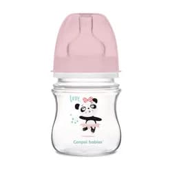 Canpol babies Láhev se širokým hrdlem TOYS 120ml - růžová
