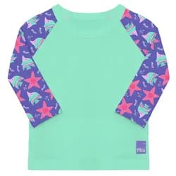 Bambino Mio Dětské tričko do vody s rukávem, UV 50+, Violet, vel. XL