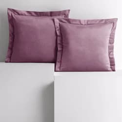 Restilo Povlaky na polštáře AmeliaHome Velvet Side růžové, velikost 45x45