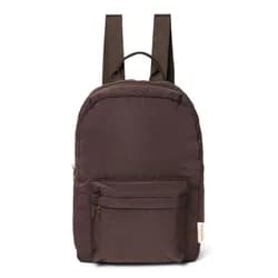 Studio Noos Puffy Midi BACKPACK batůžek s přední kapsou Brown