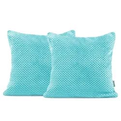 Restilo Povlak na polštář DecoKing HENRY 2 kusy tyrkysový, velikost 45x45*2