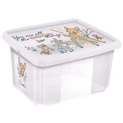 KEEEPER Úložný box s víkem 36l "Bambi" - Transparent