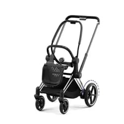 Cybex ePriam 2.0 Podvozek s pohonem na baterii + rám sezení 2024 - Chrome Black
