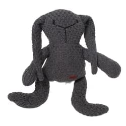 ZOPA Pletená hračka Zajíc - Dark grey