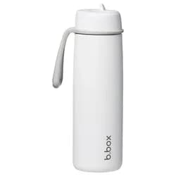b.box Nerezová termolahev s brčkem 690 ml - white out