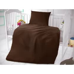 TOP Dětské mušelínové 90x135+45x60 Tmavě hnědé
