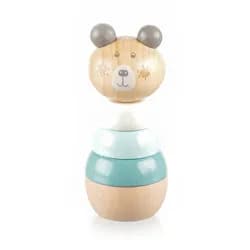 ZOPA Dřevěné nasazovací zvířátko - Bear