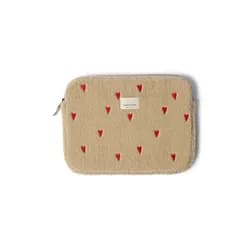 Studio Noos Teddy OBAL na Laptop 13´ Ecru Hearts
