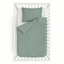 TOP Dětské mušelínové 90x135+45x60 Světle zelené