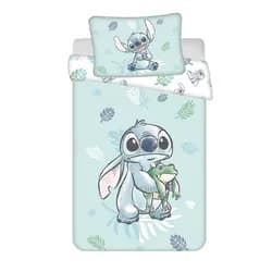 Jerry Fabrics Povlečení do postýlky 100x135 + 40x60 cm - Lilo and Stitch "Frog"