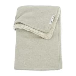 Meyco Deka Knit basic fleece - Sand melange