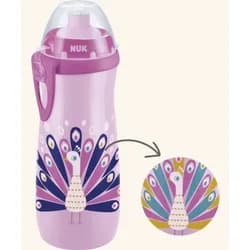NUK FC Láhev SPORTS CUP Chameleon 450ml - páv