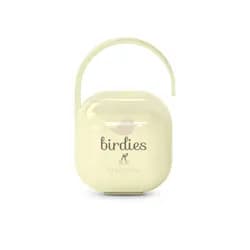 Suavinex krabička na dudlík BIRDIES - žlutá