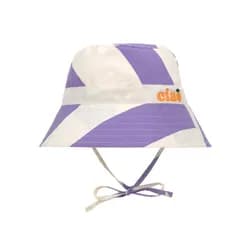 LÄSSIG klobouček strip. purple/seasalt 1-3 roky (vel. 48-51)