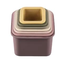 ZOPA Silikonové stohovací kalíšky - Multicolor