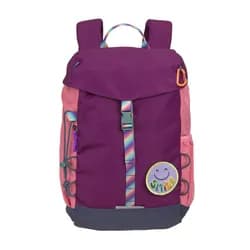 LÄSSIG dětský batoh Big Outdoor Backpack Unique berry pink