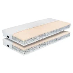 Matrace, set 2 ks, 18 cm, 80x200 cm, ALBO LUX 2 NEW