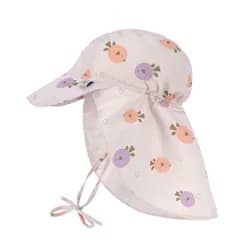 Lässig Splash Sun Protection Flap Hat fish light pink 3-6m