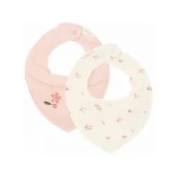 Little Dutch Bryndáček bandana Fairy Blossom & Blossom 2 ks