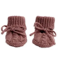 LODGER Capáčky Knit Cable Rebel vel. 0 - 6 měsíců