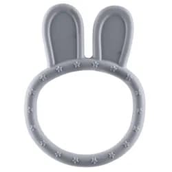 ZOPA Silikonové kousátko Rabbit - Dove Grey