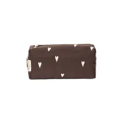 Studio Noos Puffy POUCH kabelka Brown Hearts