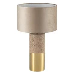 Rabalux 74219 dekorativní keramická stolní lampa Yelda, hnědá