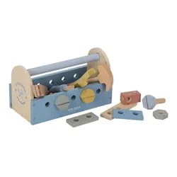 Little Dutch Box s nářadím dřevěný Blue